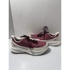 HOKA x Reformation Mach 6 LS Monogram Syrah Savvy Red Womens 11 New 1 Day Ship ⏳